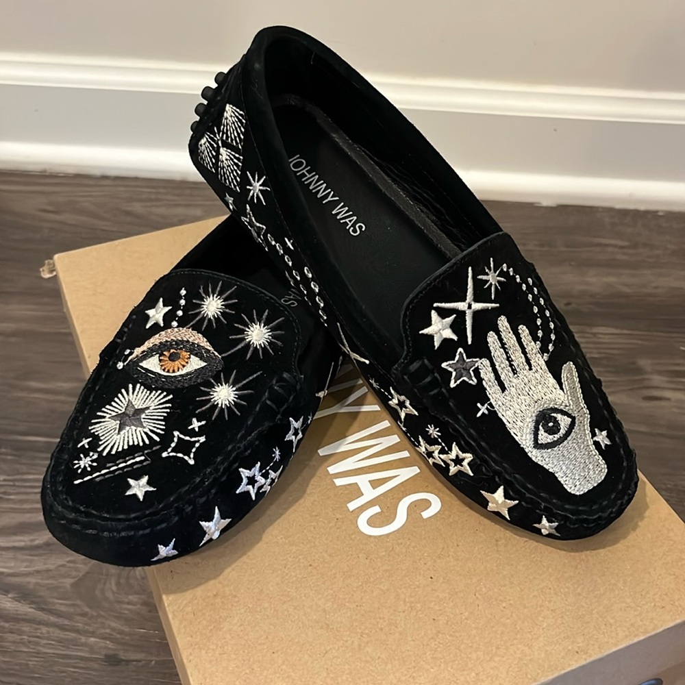 Johnny Was Celestial Moccasin